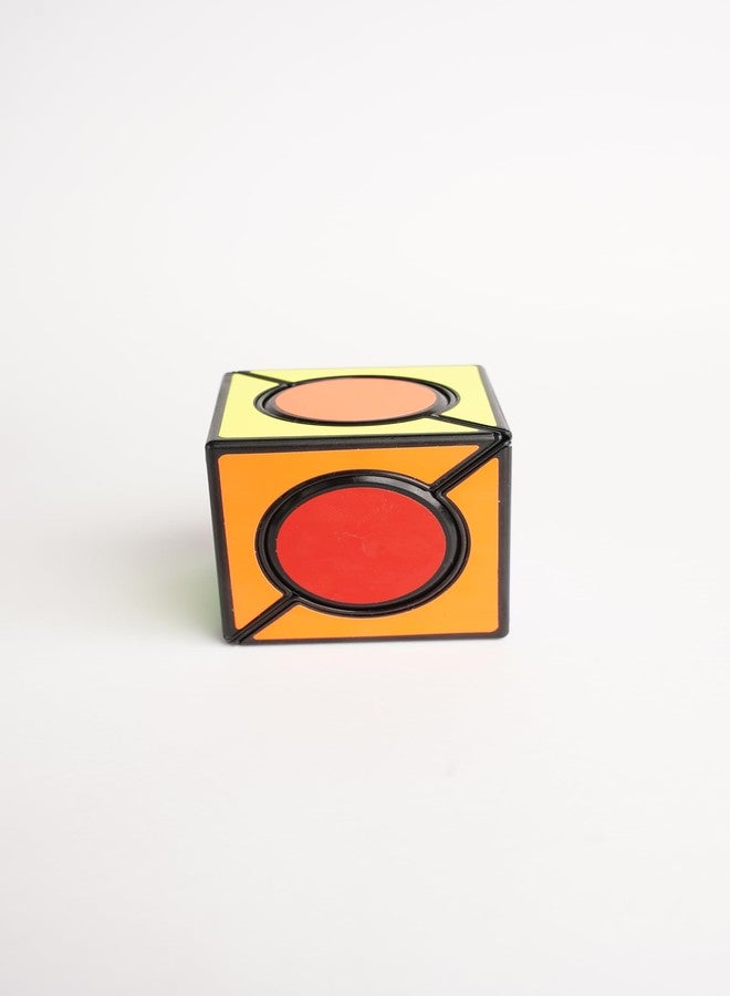 aCADZO Six Spot Cube Easy Turning & Smooth Puzzle - Cube Toy for All Age Groups Travel Party (Six Spot Cube Black Sticker) - Image 1